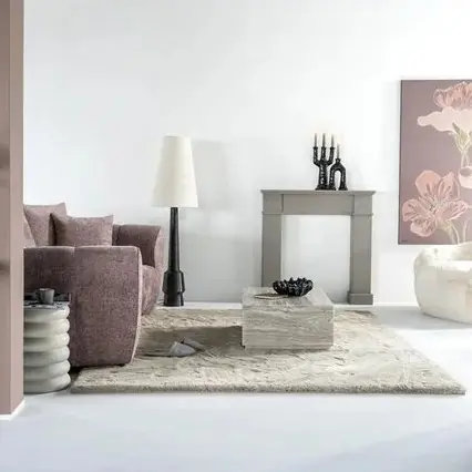 Actieprijs By Boo Vloerkleed Zena 200x290 cm - beige