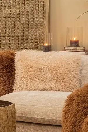 Aanbieding PTMD Kussen Rexx Beige rechthoekig