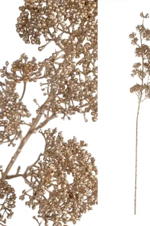 Alleen Vandaag PTMD Leaves Plant metallic goud