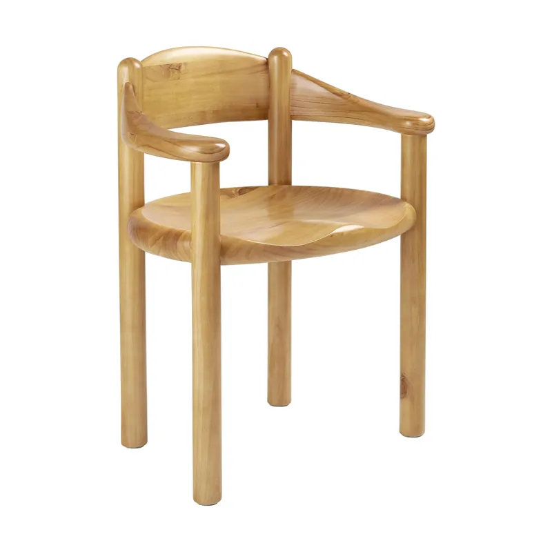 Korting Gubi Daumiller eetkamerstoel golden pine
