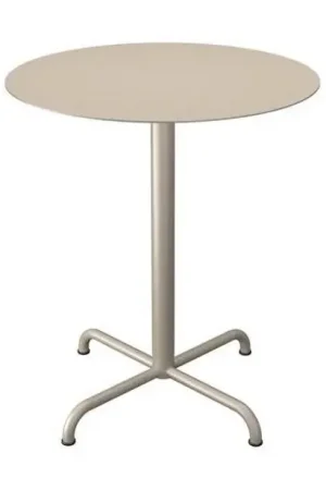 Actieprijs Houe Pico tuintafel Ø64 cm Beige star onderstel