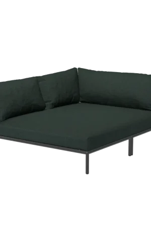 Actieprijs Houe Level 2 Cozy tuinbank module links Alpine/Dark Grey