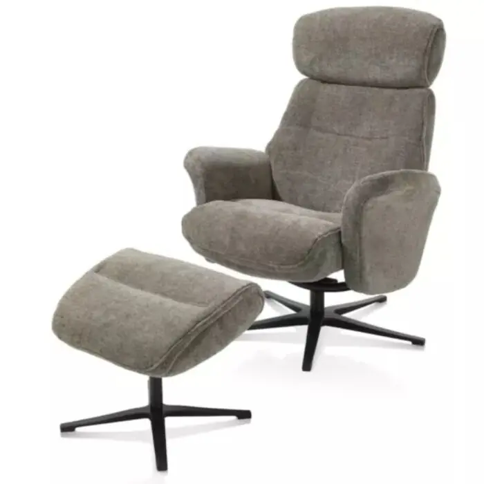Relaxfauteuil Lazaro Bruin Koop Vandaag