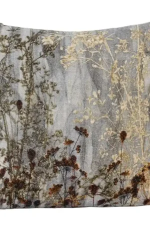 Kussen velvet bloemen Beste Prijs