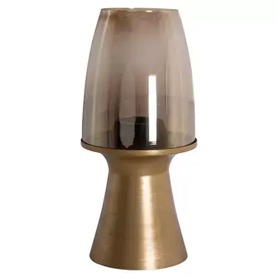 Richmond Windlicht Danea brushed gold large Actieprijs