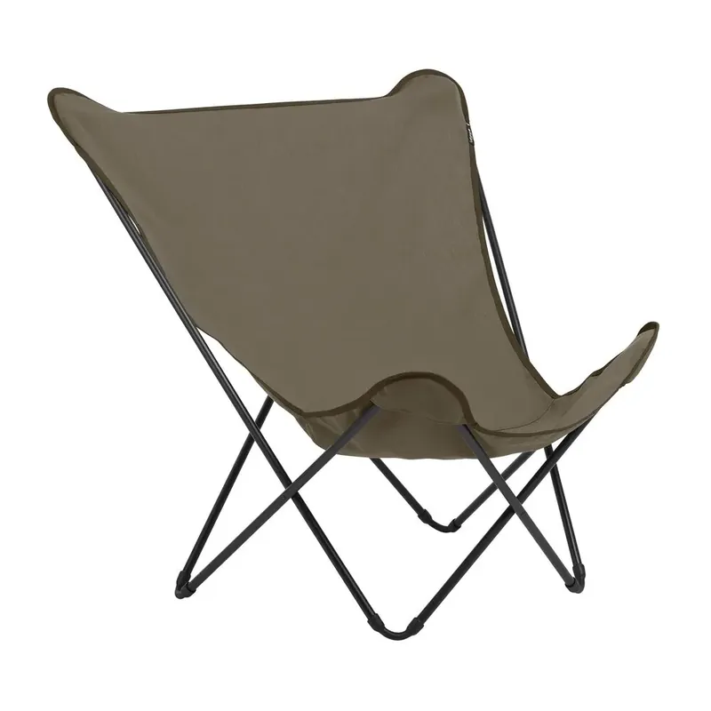 Premium Brede Vlinderstoel Pop Up XL Airlon Bruin Gres