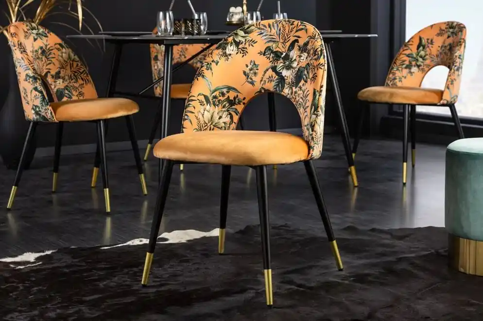 Boutique stoel geel Nieuw