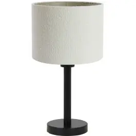 Tafellamp Yorkton zwart Korting